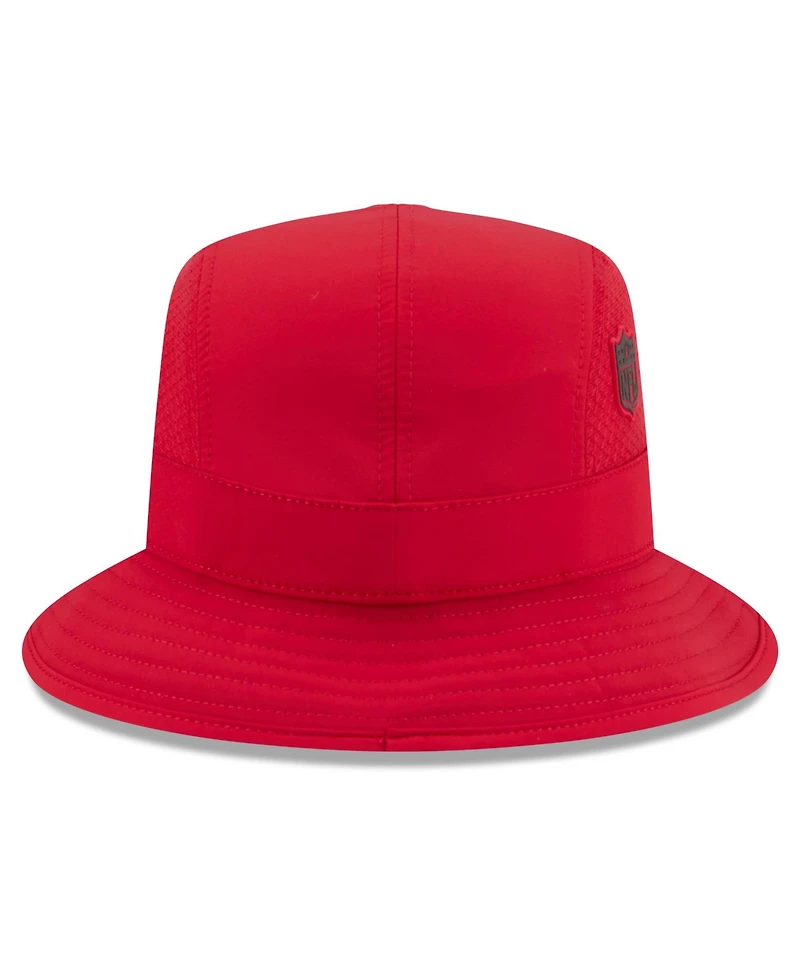 New Era Men's Red Tampa Bay Buccaneers 2026 Sideline Bucket Hat