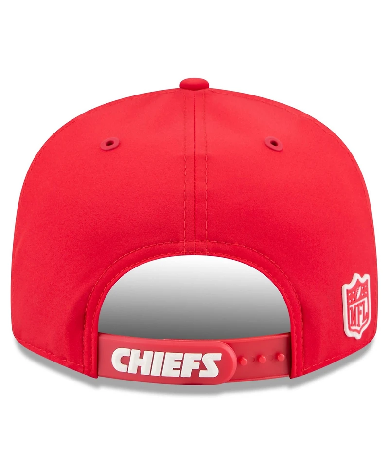 New Era Men's Red Kansas City Chiefs 2026 Sideline 9FIFTY Snapback Hat