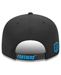 New Era Men's Black Carolina Panthers 2026 Sideline 9FIFTY Snapback Hat
