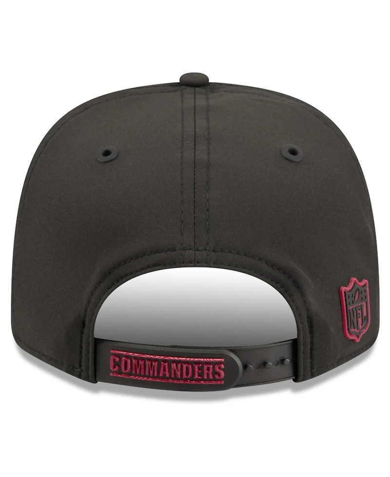 New Era Men's Black Washington Commanders 2026 Sideline 9SEVENTY Adjustable Hat