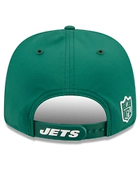 New Era Men's Green New York Jets 2026 Sideline Throwback 9SEVENTY Adjustable Hat