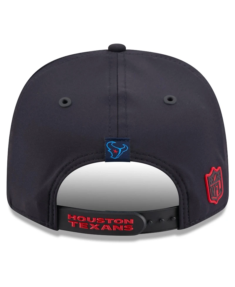 New Era Men's Navy Houston Texans 2026 Sideline H-Town 9SEVENTY Adjustable Hat