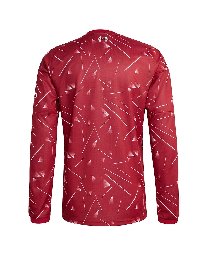 Adidas Men's Red Liverpool 2026/27 Home ReplicaLong sleeves Jersey