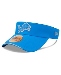 New Era Men's Blue Detroit Lions 2026 Sideline Adjustable Visor Hat