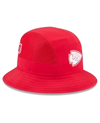 New Era Men's Red Kansas City Chiefs 2026 Sideline Bucket Hat