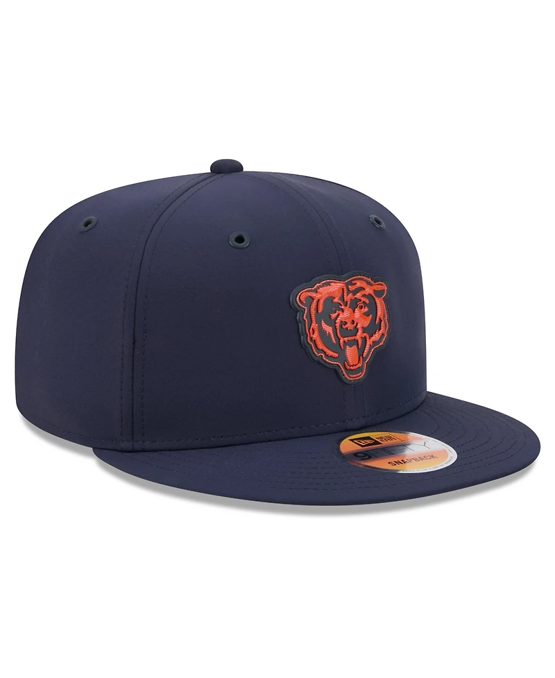 New Era Men's Navy Chicago Bears 2026 Sideline 9FIFTY Snapback Hat