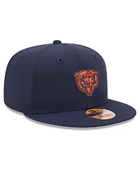 New Era Men's Navy Chicago Bears 2026 Sideline 9FIFTY Snapback Hat