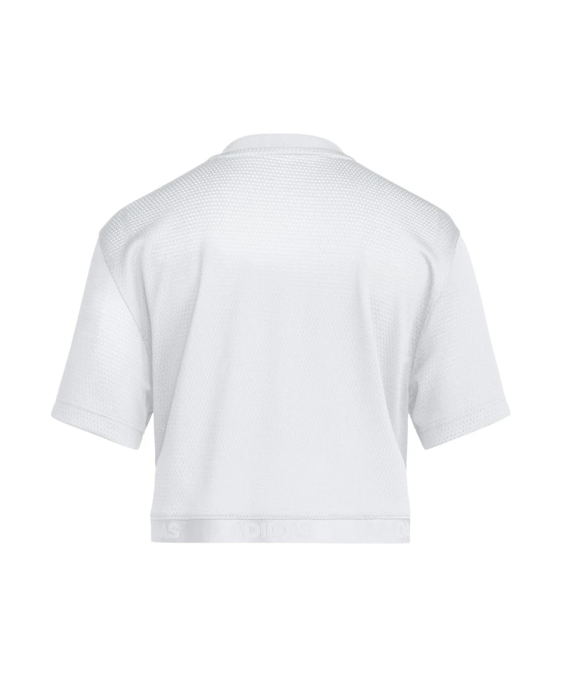 Adidas Women's White Tennessee Volunteers Cropped Fashion Jersey
