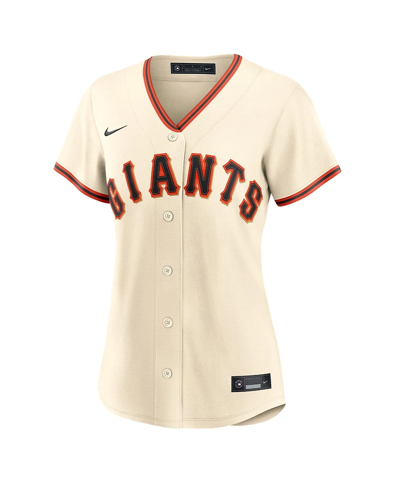 Nike Women's Bryce Eldridge Cream San Francisco Giants Home Replica Jersey