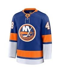 Fanatics Men's Matthew Schaefer Royal New York Islanders Home Premium Jersey
