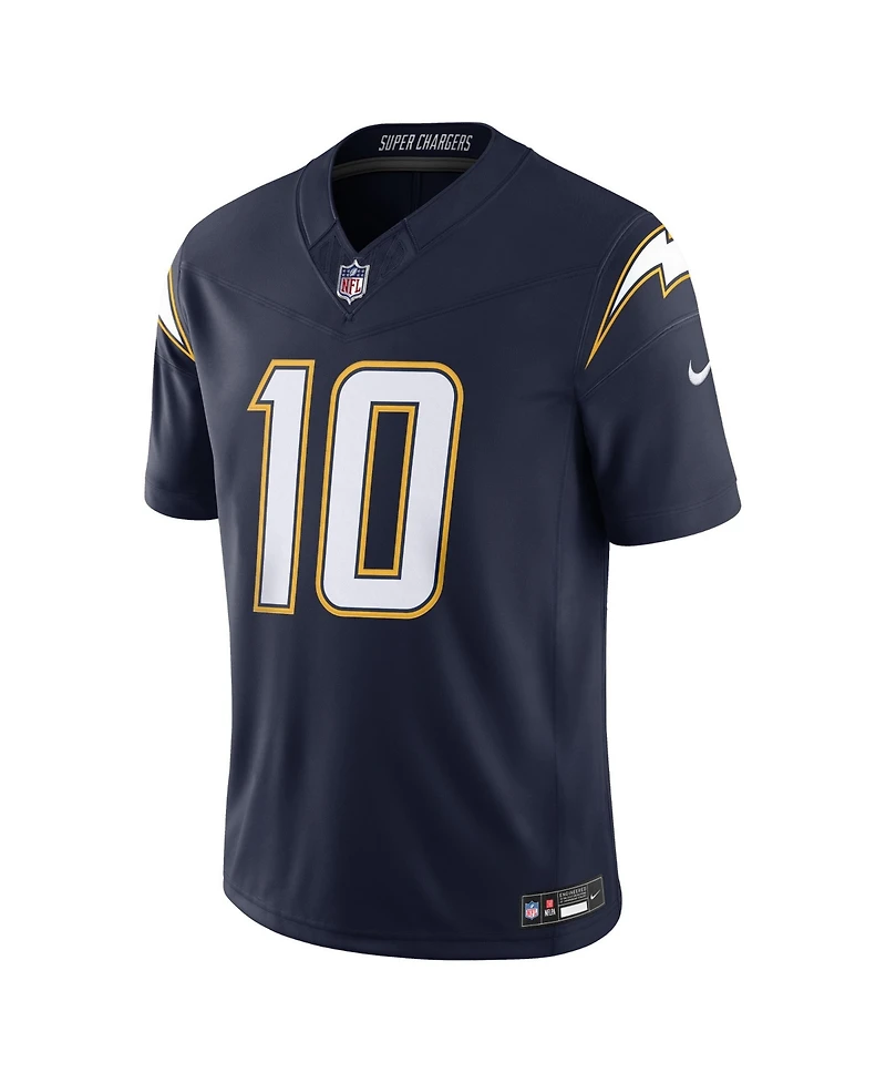 Nike Men's Justin Herbert Navy Los Angeles Chargers Alternate Super Vapor F.u.s.e. Stitched Limited Jersey