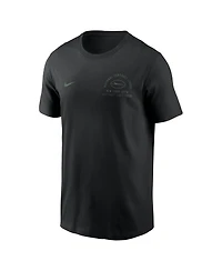 Nike Men's Black New York Jets Split Logo T-Shirt