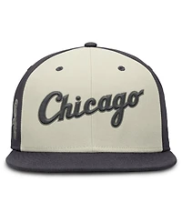 Nike Men's Cream Chicago White Sox Dri-fit True Fitted Hat
