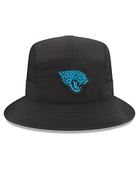 New Era Men's Black Jacksonville Jaguars 2026 Sideline Bucket Hat