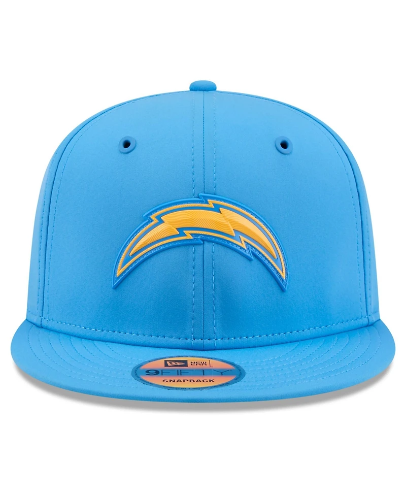 New Era Men's Powder Blue Los Angeles Chargers 2026 Sideline 9FIFTY Snapback Hat