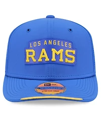 New Era Men's Royal Los Angeles Rams 2026 Sideline Throwback 9SEVENTY Adjustable Hat