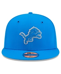 New Era Men's Blue Detroit Lions 2026 Sideline 59FIFTY Fitted Hat