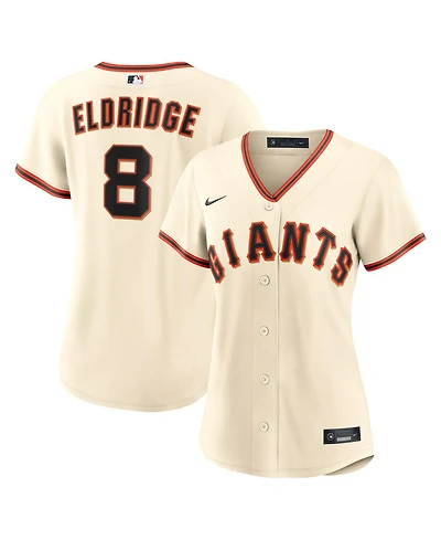 Nike Women's Bryce Eldridge Cream San Francisco Giants Home Replica Jersey
