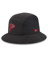 New Era Men's Black Atlanta Falcons 2026 Sideline Bucket Hat