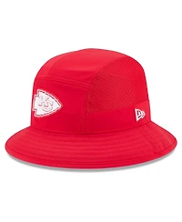 New Era Men's Red Kansas City Chiefs 2026 Sideline Bucket Hat