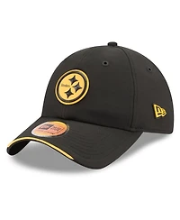 New Era Men's Black Pittsburgh Steelers 2026 Sideline Casual Classic Adjustable Hat