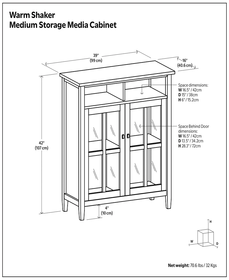 Burbank Media Cabinet