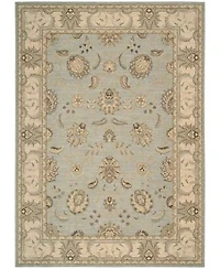 Nourison Home Persian Empire Pe22 Aqua Rug