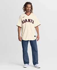 Nike Men's Bryce Eldridge Cream San Francisco Giants Home Replica Jersey