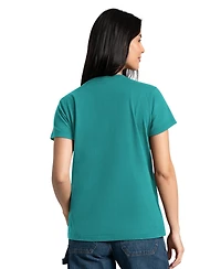 Starter Women's 2-piece Aqua/Orange Miami Dolphins T-Shirt