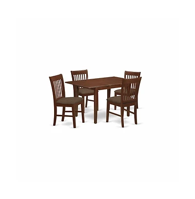 East West Furniture 5 Pc Kitchen nook Dining set
