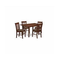 East West Furniture 5 Pc Kitchen nook Dining set