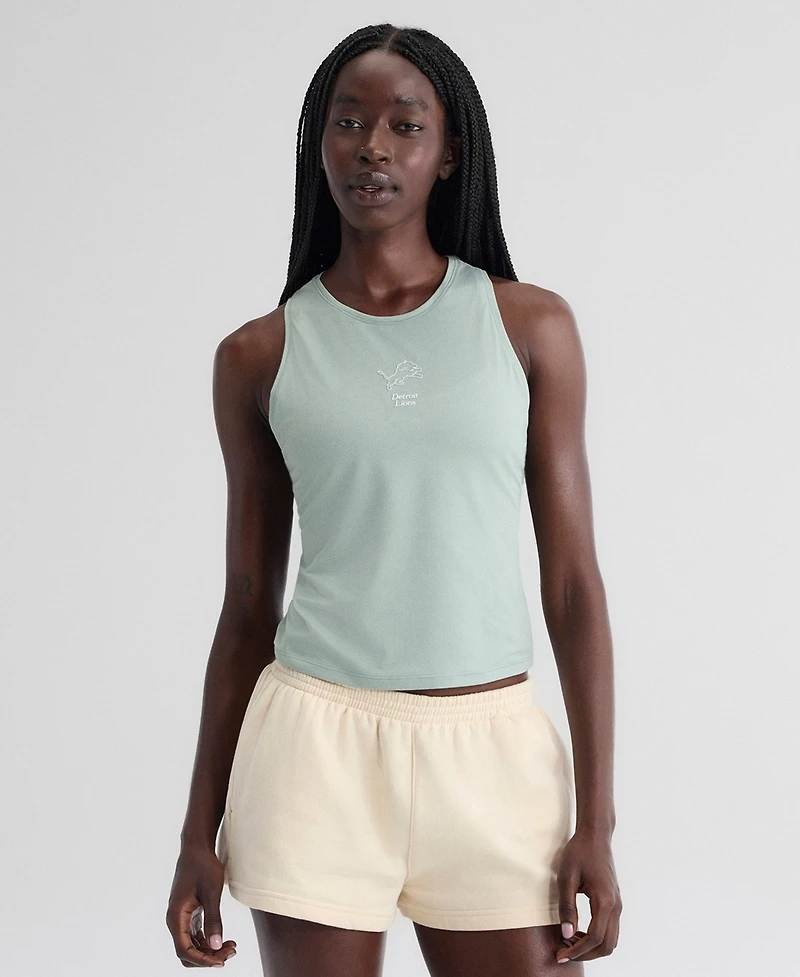 Fanatics Women's Mint Detroit Lions Clutch Tank Top