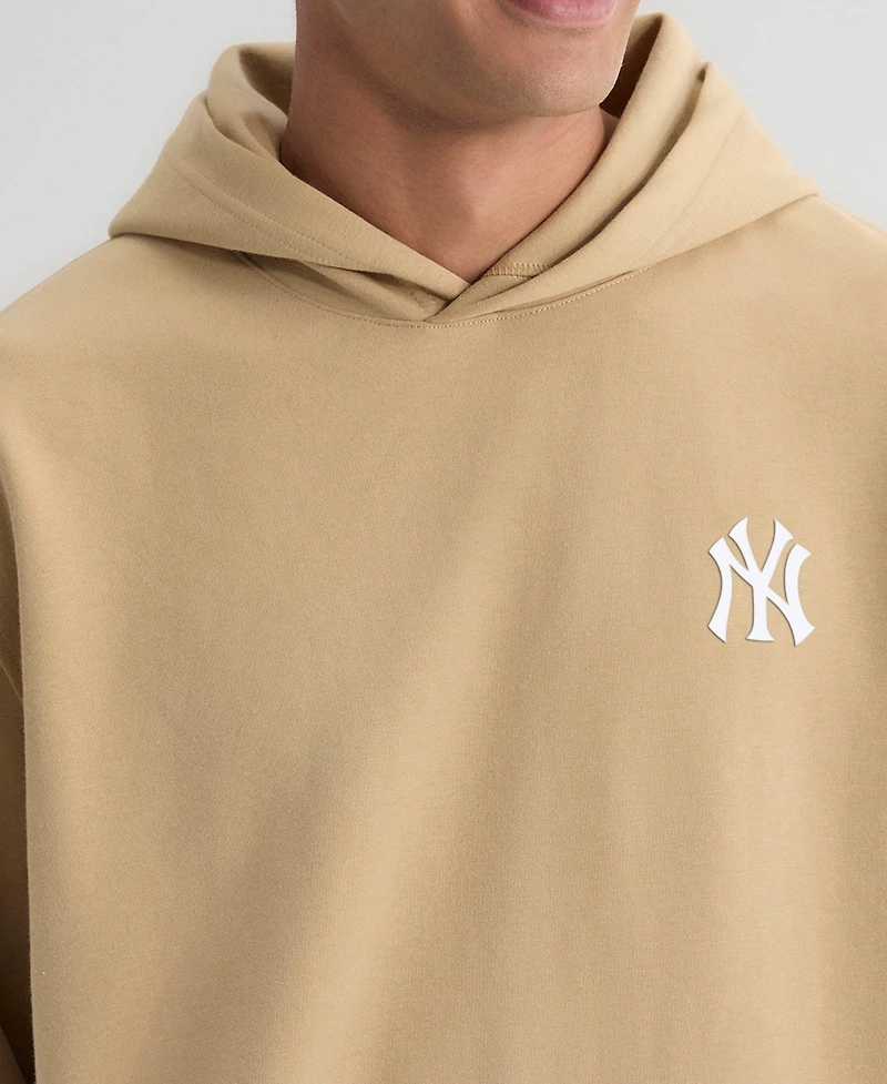 Fanatics Men's Khaki New York Yankees Clutch Tri-Blend Hoodie