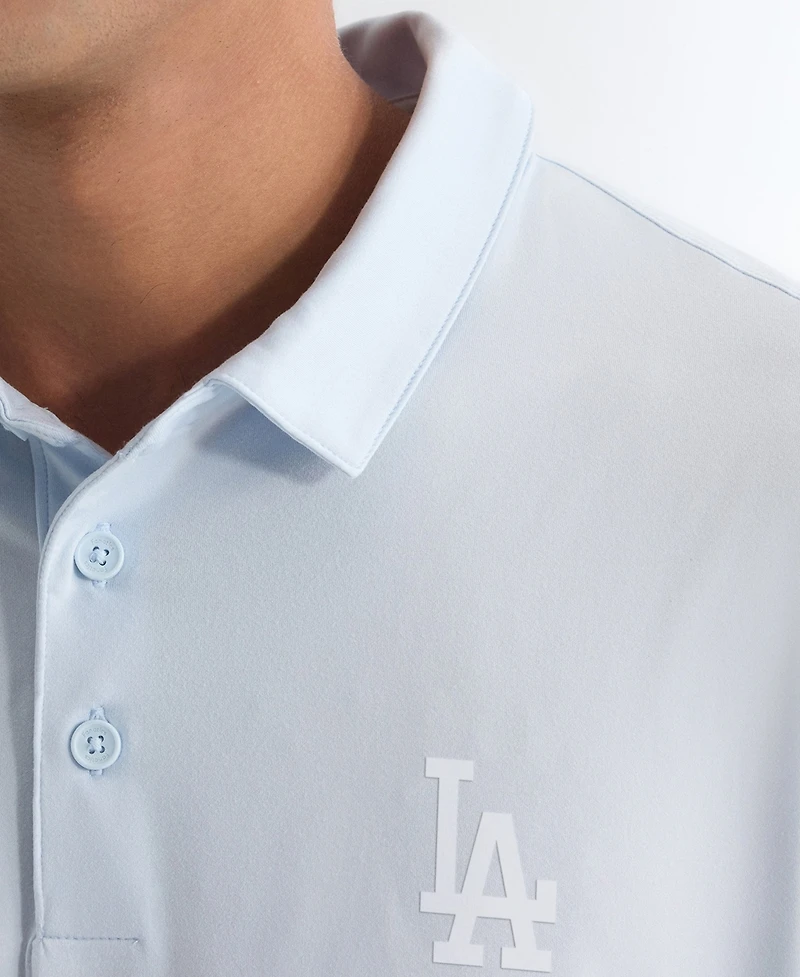 Fanatics Men's Light Blue Los Angeles Dodgers Clutch Polo Shirt