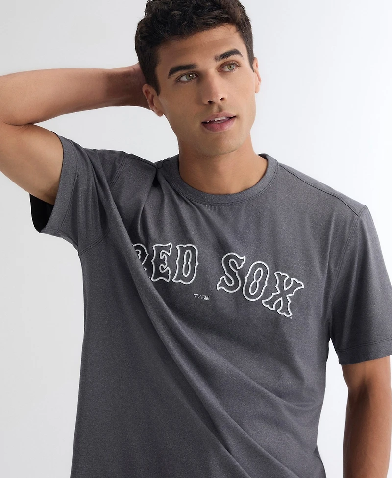 Fanatics Men's Charcoal Boston Red Sox Clutch Winning Edge T-Shirt