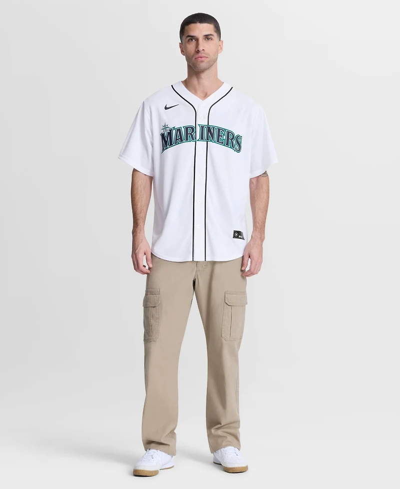 Nike Men's Cal Raleigh White Seattle Mariners Home Replica Jersey