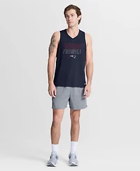Nike Men's Navy New England Patriots Kickoff Miler Dri-fit Tank Top