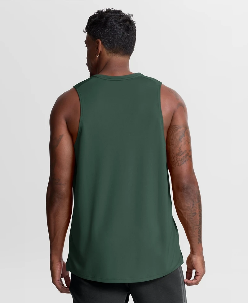 Nike Men's Green Bay Packers Kickoff Miler Dri-fit Tank Top