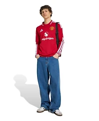 Adidas Men's Red Manchester United 2026/27 Home ReplicaLong sleeves Jersey