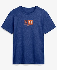 Nike Men's Carlos Beltran Royal New York Mets 2026 Hall of Fame Stats Name Number T-Shirt