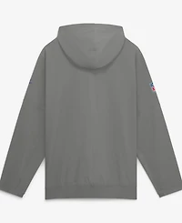 Nike Men's Gray Buffalo Bills Sideline Broken Rules Alternate Anorak Half-Zip Hoodie