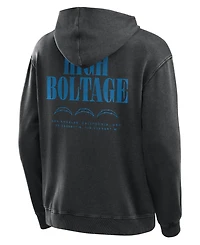 Fanatics Men's Black Los Angeles Chargers Relaxed Intense Rivalry French Terry Hoodie