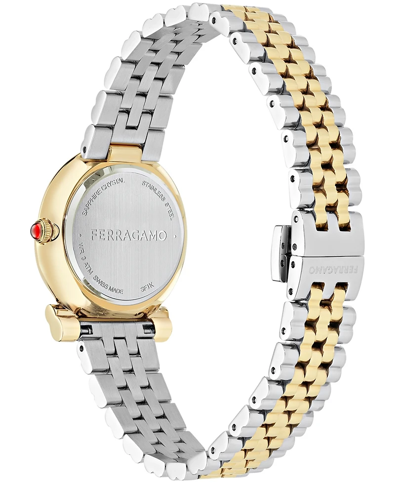 Ferragamo Women's Two-Tone Stainless Steel Bracelet Watch 28mm