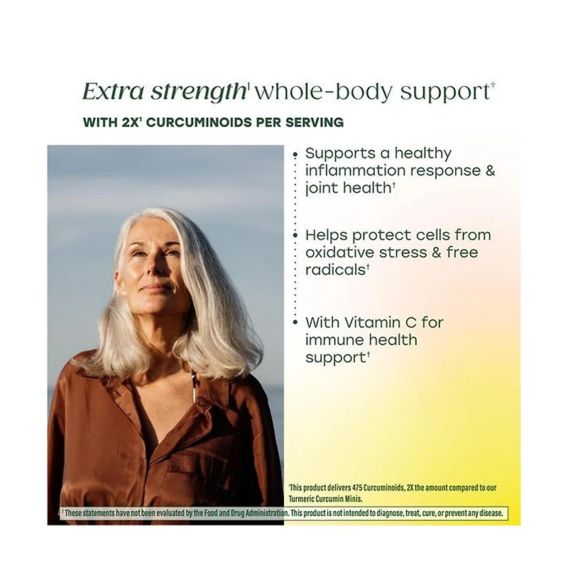 MegaFood Turmeric Strength for Whole Body, 120 Tabs