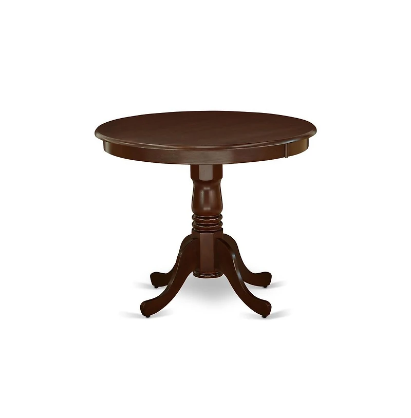 East West Furniture Dining Room Set Mahogany