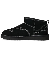 Ugg Women's Classic Ultra Mini Western Slip-On Booties
