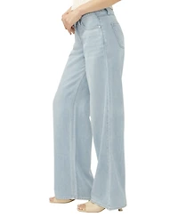Silver Jeans Co. Women's Suki Mid Rise Curvy Fit Wide-Leg