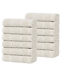 Superior Naples Cotton 12-Piece Face Towels Set
