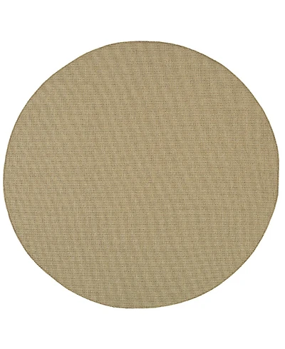 Oriental Weavers Karavia 2067X Sand 7'10" Round Rug