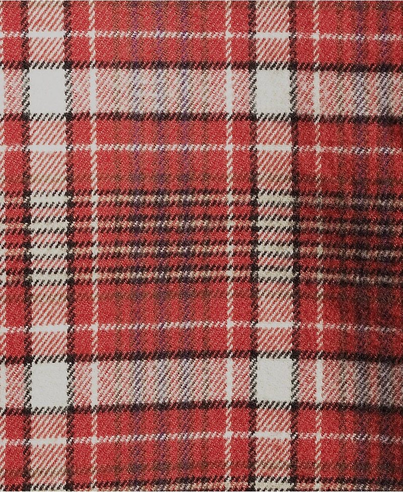 Lands' End Men's Long Sleeve Classic Fit Flagship Flannel Shirt